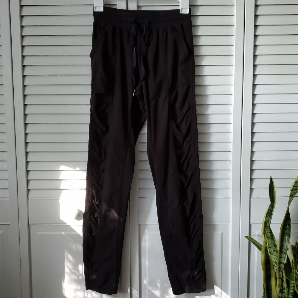 Kyodan Black Ruched Athletic Pants XS